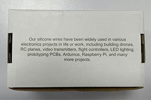 Fermerry 30 AWG Stranded Wire Spool 25ft Each 6 Colors Flexible 30 Gauge Silicone Hook up Wire Kit Electrical Tinned Copper Wire