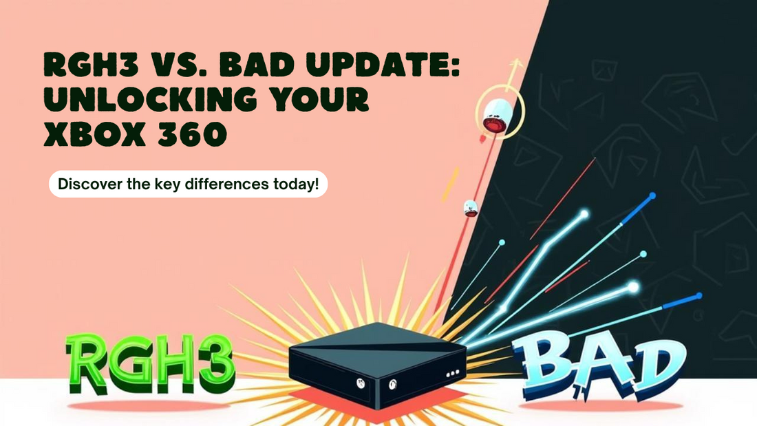 RGH3 vs. Bad Update: What’s the Difference to Unlocking Your Xbox 360?