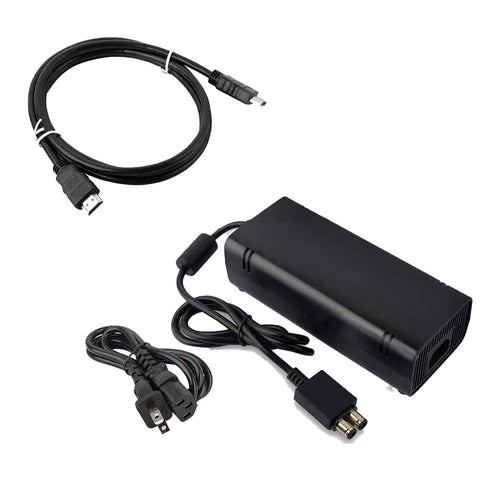 Xbox 360 Slim Cables (Power + Video)